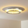 Plafonnier Springdale LED Argenté, 4 lumières
