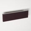 Applique murale Obion LED Rouille, 2 lumières