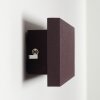 Applique murale Obion LED Rouille, 2 lumières