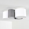 Plafonnier Skelbaek Blanc, 4 lumières