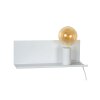 Lampe de chevet Lucide SEBO Blanc, 1 lumière