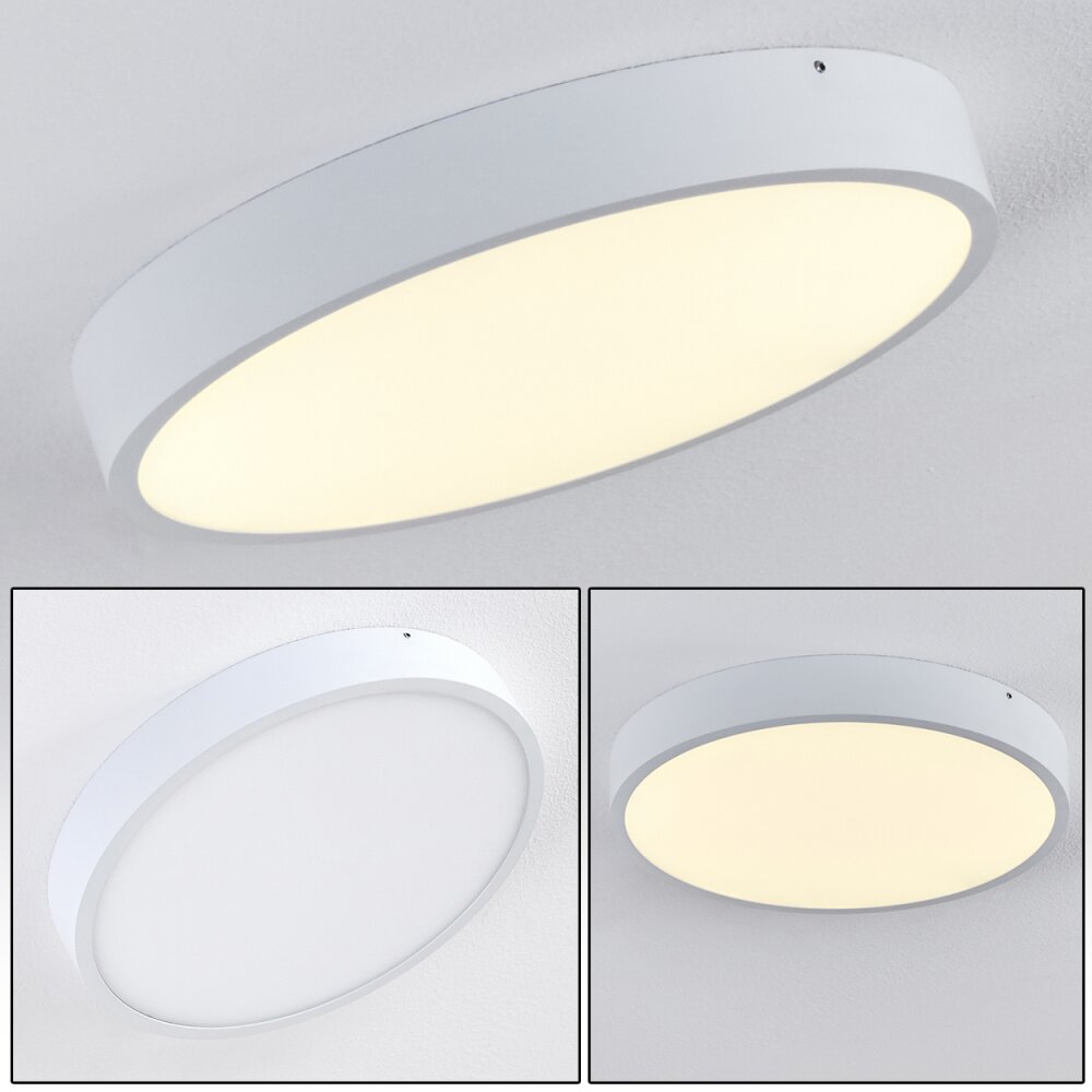 Plafonnier Broglen LED Blanc, 1 lumière main product photo