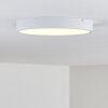 Plafonnier Broglen LED Blanc, 1 lumière
