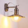 Applique murale d\'extérieur Broni Acier inoxydable, 1 lumière