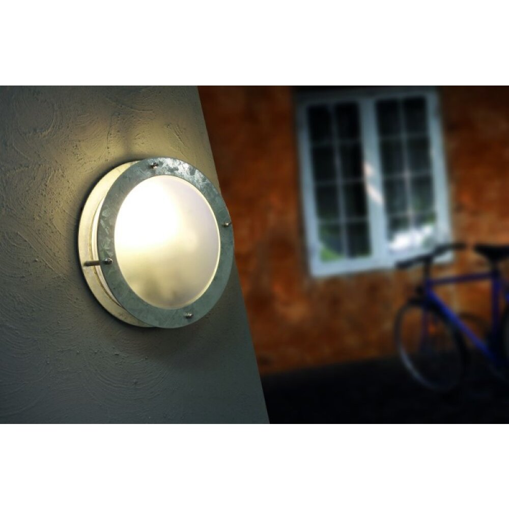 Applique murale d'extérieur Nordlux MALTE Zingué, 1 lumière main product photo