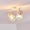 Plafonnier Barbacena Blanc, 2 lumières
