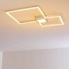 Plafonnier Narpes LED Nickel mat, 1 lumière
