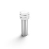 Borne lumineuse Philips Hue White Tuar LED Acier inoxydable, Argenté, 1 lumière
