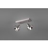 Spot Trio Leon LED Nickel mat, 2 lumières Spot Trio Leon LED Nickel mat, 2 lumières