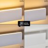 Applique murale Obion LED Blanc, 2 lumières