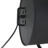 Lampadaire Steinhauer Twaki Noir, 1 lumière