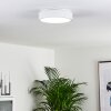 Plafonnier Kampala LED Blanc, 1 lumière