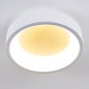 Plafonnier Kampala LED Blanc, 1 lumière
