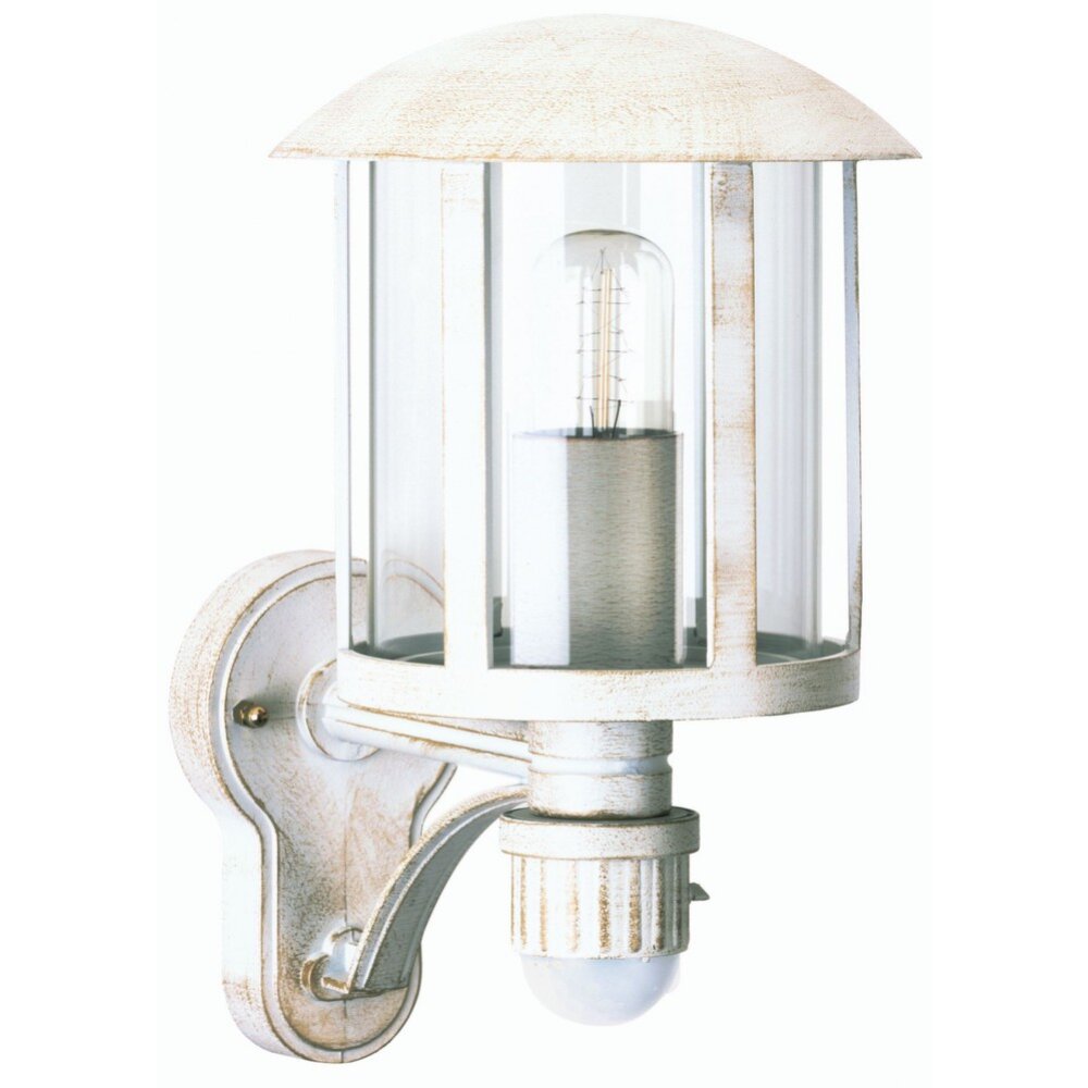Applique extérieure Albert 1836 Or, Blanc, 1 lumière, Détecteur de mouvement main product photo