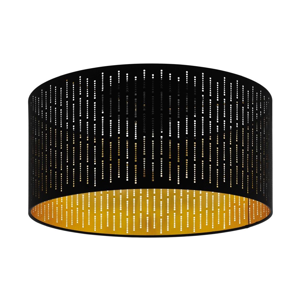 Plafonnier EGLO VARILLAS Noir, 1 lumière main product photo