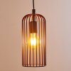 Suspension Gresso Noir, 6 lumières