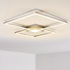 Plafonnier Narpes LED Nickel mat, 1 lumière