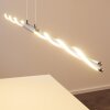 Suspension CARMACKS LED Chrome, 4 lumières