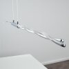 Suspension CARMACKS LED Chrome, 4 lumières