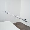 Suspension CARMACKS LED Chrome, 4 lumières