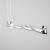 Suspension CARMACKS LED Chrome, 4 lumières