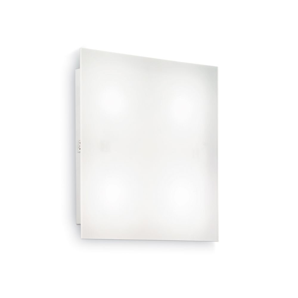 Plafonnier Ideal Lux FLAT Blanc, 4 lumières main product photo