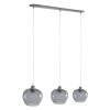 Suspension Steinhauer Lotus Acier inoxydable, 1 lumière