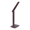 Lampe à poser Globo TANNA LED Brun foncé, 1 lumière