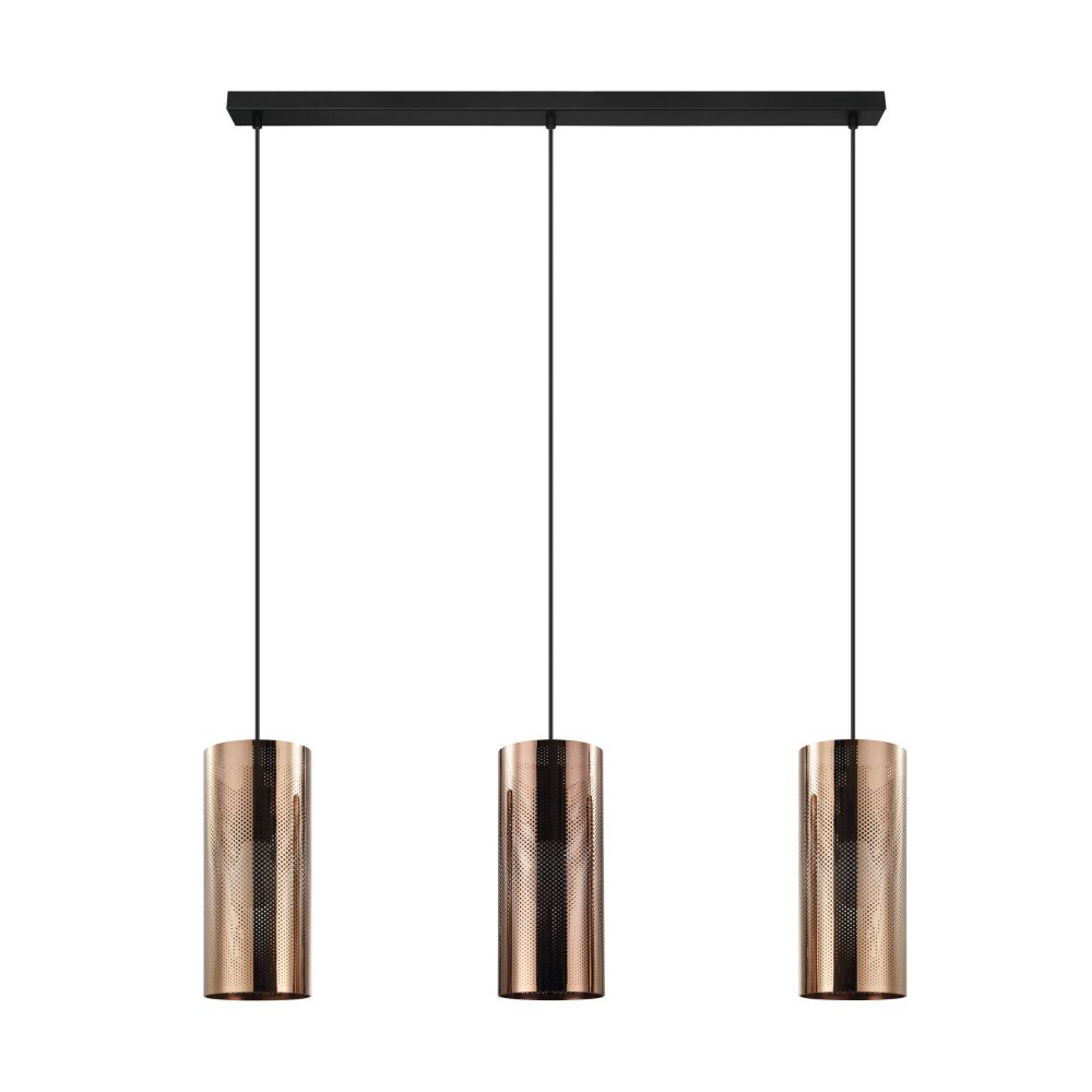 Suspension Eglo TABIAGO Noir, 3 lumières main product photo