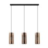Suspension Eglo TABIAGO Noir, 3 lumières