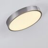 Plafonnier Broglen LED Nickel mat, 1 lumière
