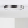 Plafonnier Broglen LED Nickel mat, 1 lumière