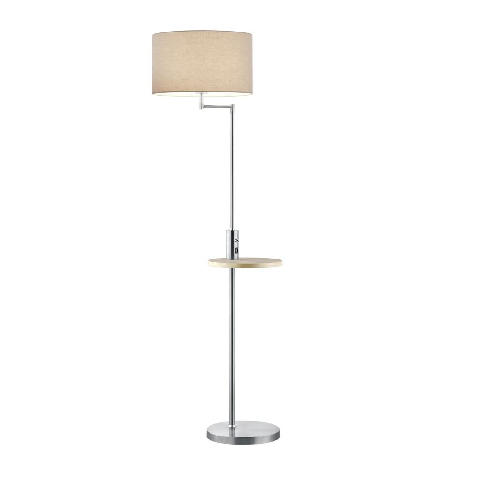 Lampadaire Trio Leuchten CLAAS Nickel mat, 1 lumière main product photo