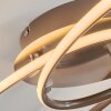 Plafonnier Harpeth LED Nickel mat, 1 lumière