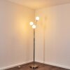 Lampadaire Bernado Nickel mat, 3 lumières