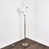 Lampadaire Bernado Nickel mat, 3 lumières