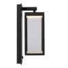 Applique murale d'extérieur Lucide CLAIRETTE LED Noir, Détecteur de mouvement Applique murale d'extérieur Lucide CLAIRETTE LED Noir, Détecteur de mouvement