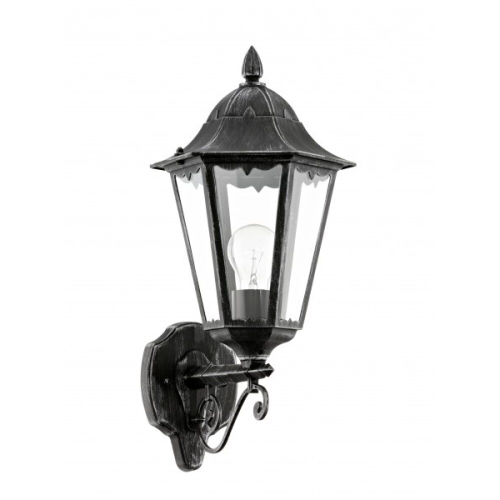 Applique murale d'extérieur Eglo NAVEDO Noir, 1 lumière main product photo