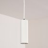 Suspension Zuoz Blanc, 1 lumière