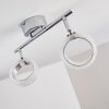 Plafonnier Soppana LED Chrome, 2 lumières
