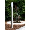 Borne d'éclairage Massive myGarden UTRECHT Acier inoxydable, Blanc, 1 lumière, Détecteur de mouvement