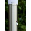 Borne d'éclairage Massive myGarden UTRECHT Acier inoxydable, Blanc, 1 lumière, Détecteur de mouvement