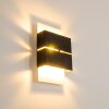Applique murale d'extérieur Tidan LED Blanc, 2 lumières