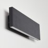 Applique murale Obion LED Anthracite, 2 lumières