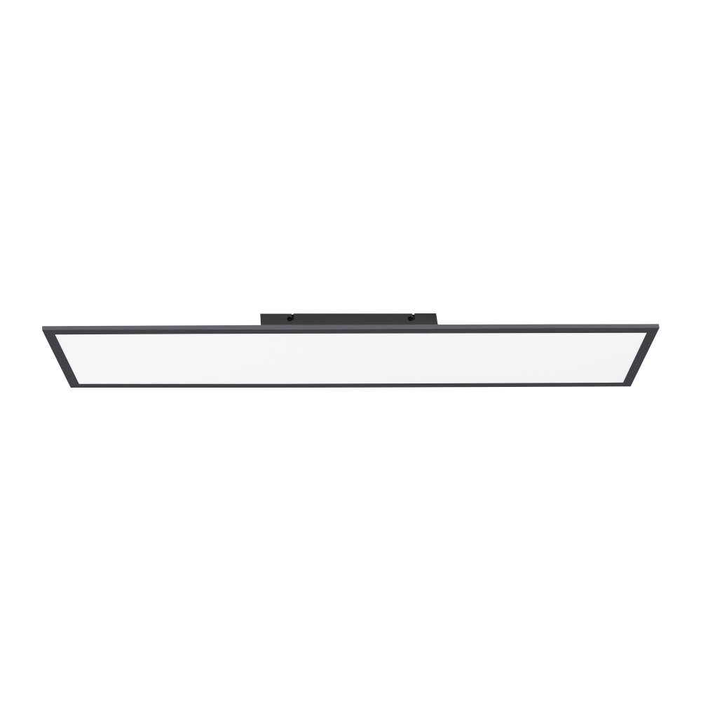 Plafonnier Leuchten-Direkt FLAT LED Noir, 1 lumière, Télécommandes main product photo