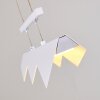 Suspension Karungi LED Blanc, 1 lumière