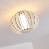 Plafonnier Valkom Blanc, 1 lumière