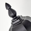 Applique murale d'extérieur Lentua Noir, 1 lumière, Détecteur de mouvement