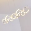 Suspension Lavaca LED Argenté, 4 lumières