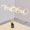 Suspension Lavaca LED Argenté, 4 lumières